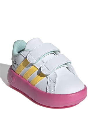 Adidas Beyaz Kız Bebek Yürüyüş Ayakkabısı ID8018-GRAND COURT MINNIE CF I_2