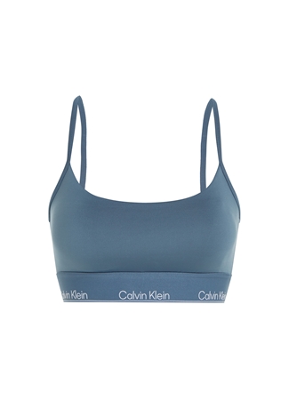 Calvin Klein Mavi Kadın U Yaka Normal Kalıp Sporcu Sütyeni 00GWS4K1915BX-WO -Bra Low Support_1