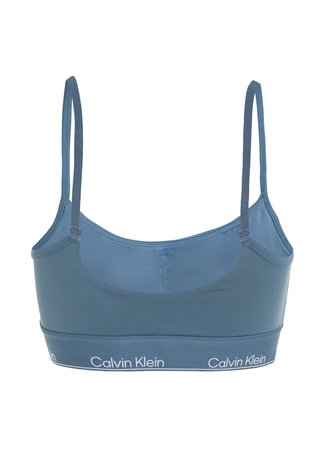 Calvin Klein Mavi Kadın U Yaka Normal Kalıp Sporcu Sütyeni 00GWS4K1915BX-WO -Bra Low Support_3