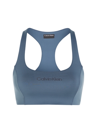 Calvin Klein Mavi Kadın U Yaka Standart Fit Sporcu Sütyeni 00GWS4K1715BX-Bra Medium Support_1