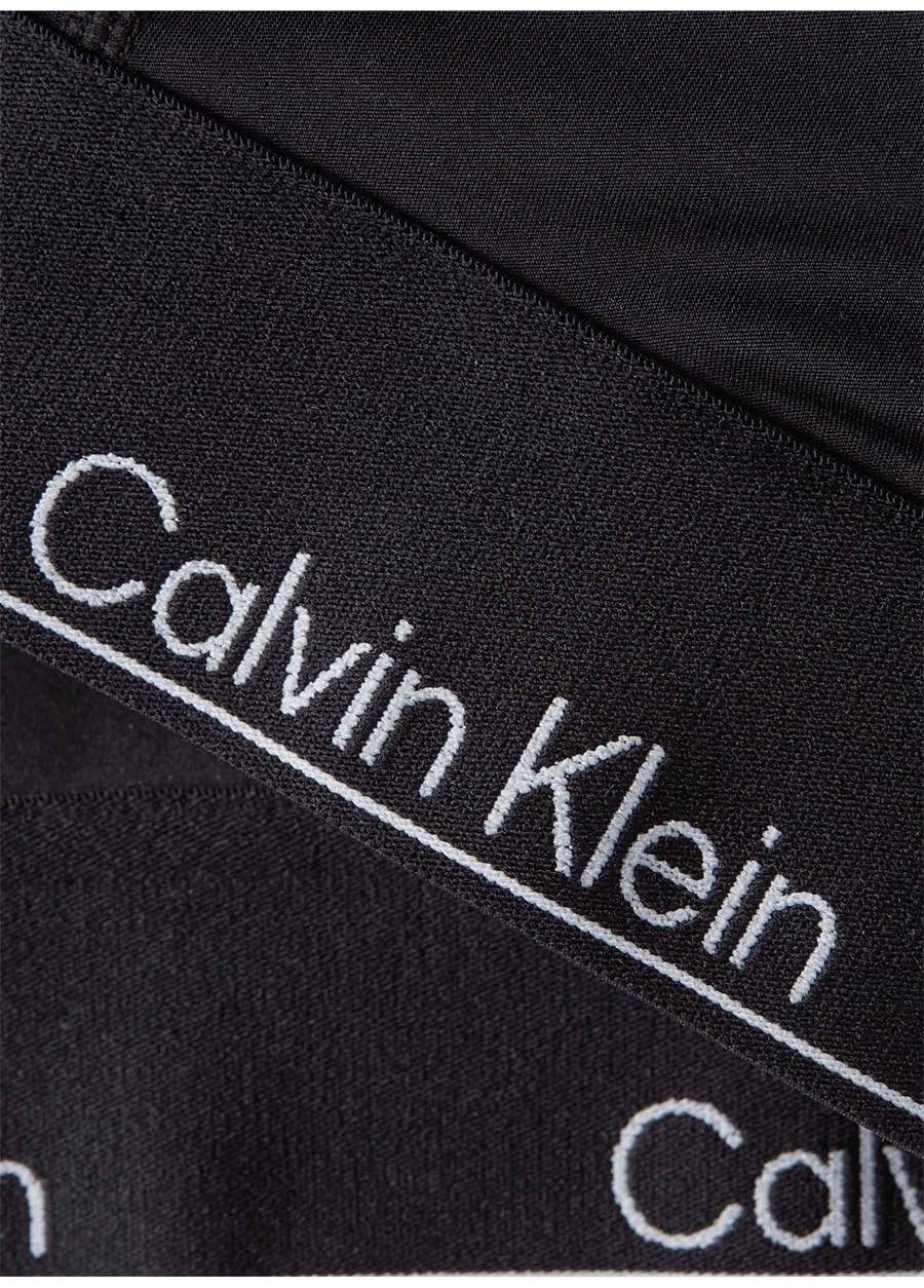 Calvin Klein Siyah Kadın U Yaka Standart Fit Sporcu Sütyeni 00GWS4K191BAE-WO - Sports Bra Low S_2
