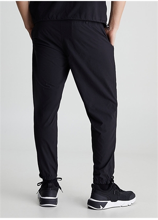 Calvin Klein Siyah Erkek Lastikli Bel Standart Fit Eşofman Altı 00GMS4P635BAE-WO - WOVEN PANT_3