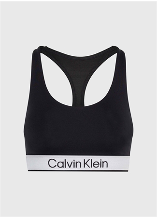 Calvin Klein Siyah Kadın U Yaka Sporcu Sütyeni 00GWS4K170BAE-Bra Medium Support