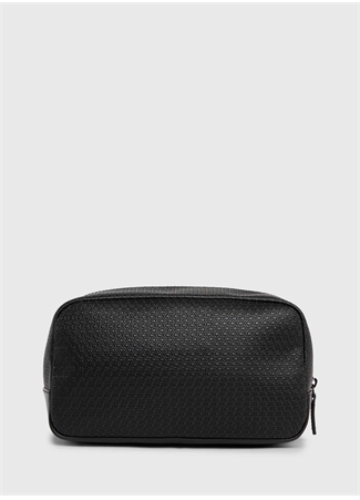 Calvin Klein Siyah Erkek 24,5X13,5X12 Cm Traş Çantası MODERN BAR WASHBAG MONO_1