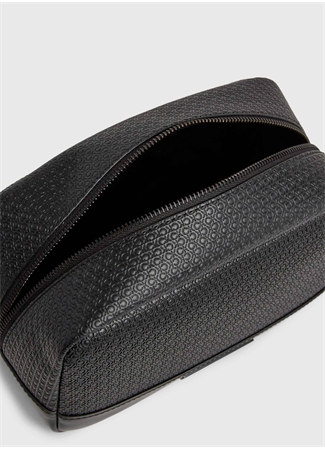 Calvin Klein Siyah Erkek 24,5X13,5X12 Cm Traş Çantası MODERN BAR WASHBAG MONO_2