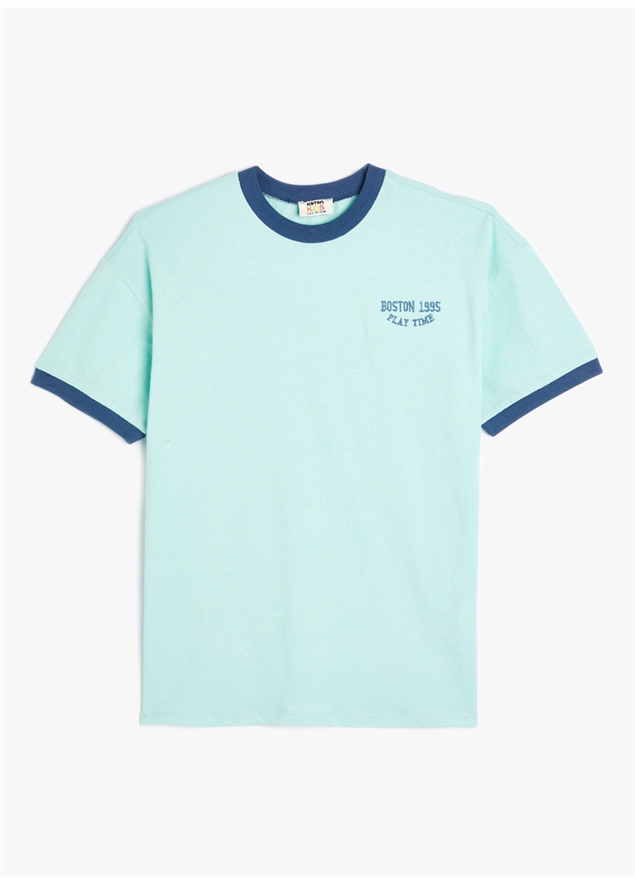 Koton Yeşil Erkek T-Shirt 4SKB10265TK