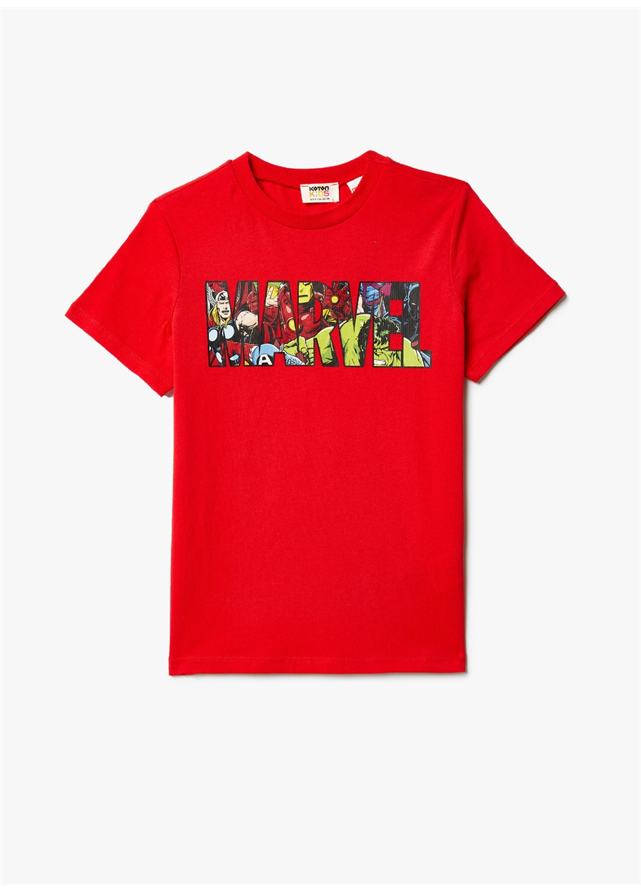 Koton Kırmızı Erkek T-Shirt 4SKB10314TK