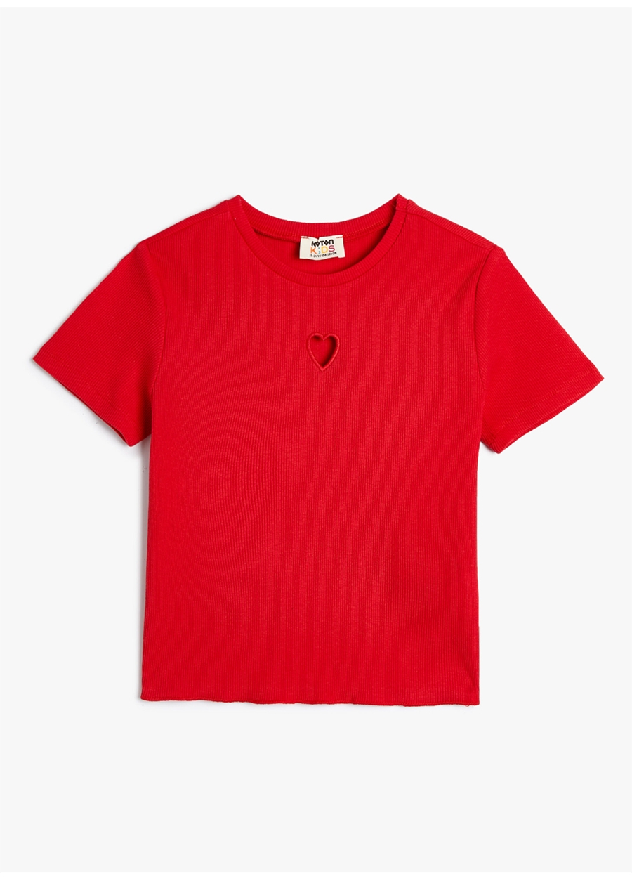 Koton Kırmızı Kız Çocuk T-Shirt 4SKG10054AK