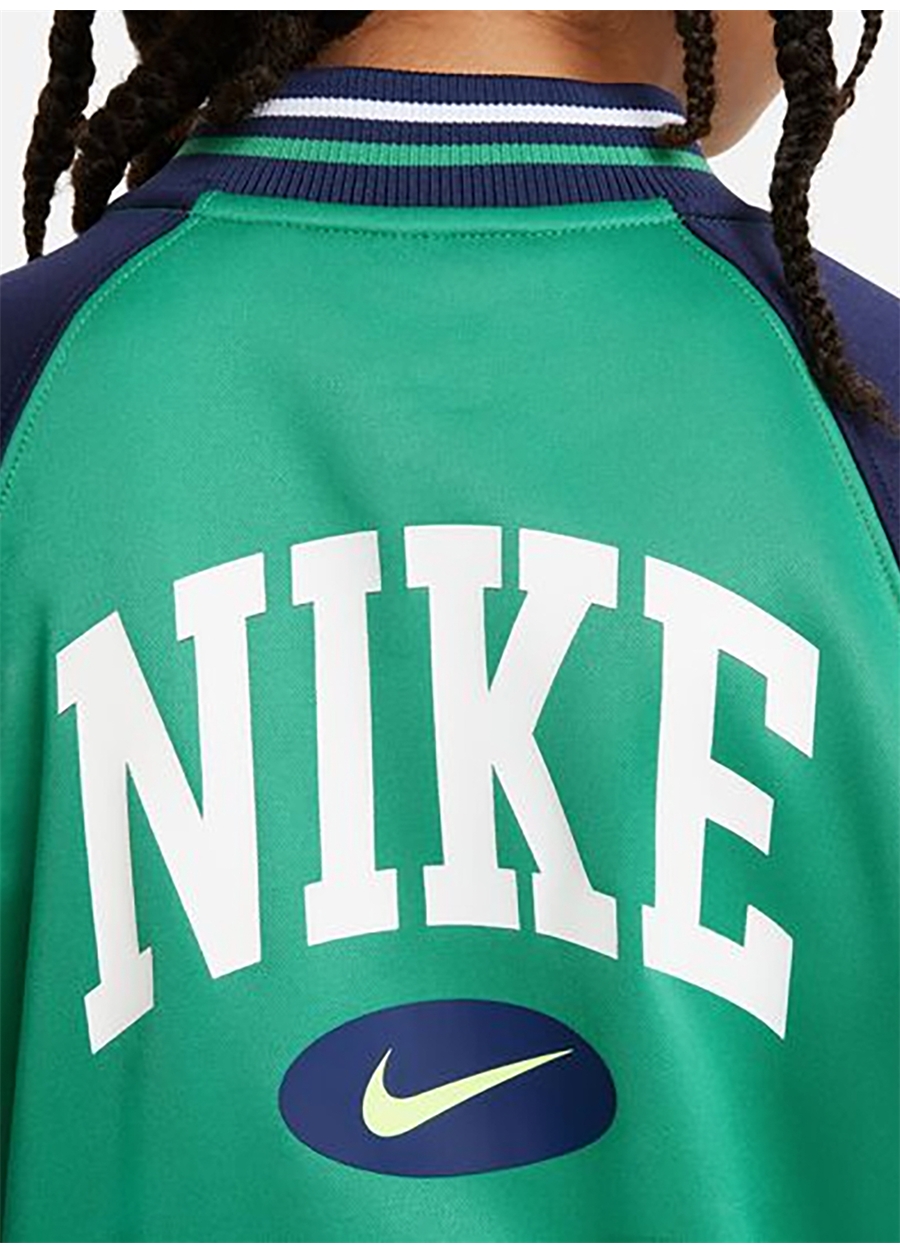 Nike Düz Mavi - Yeşil Erkek Eşofman Takımı 86L769-U90-NKN N NSW NXTGN TRCT ST_4