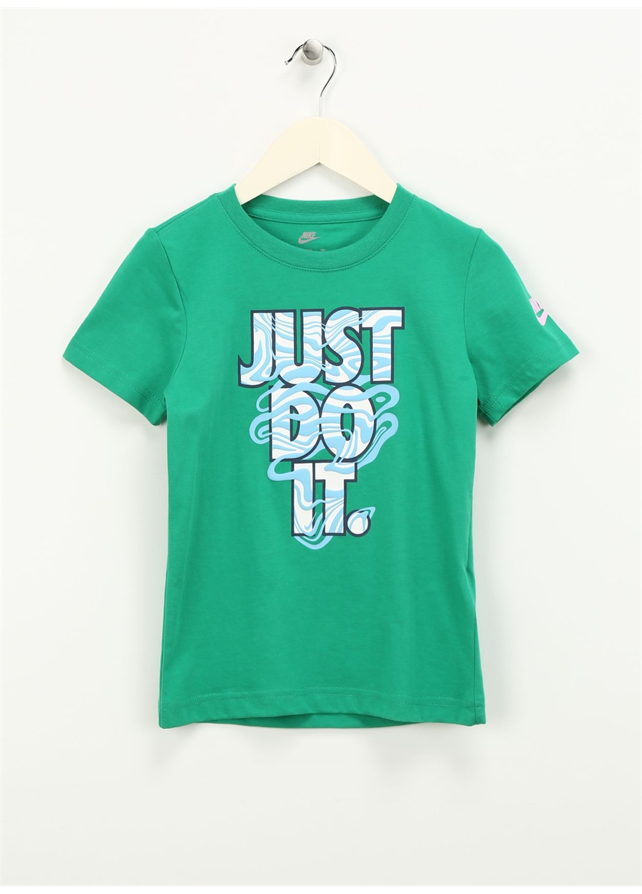 Nike Yeşil Erkek Çocuk T-Shirt WESTA