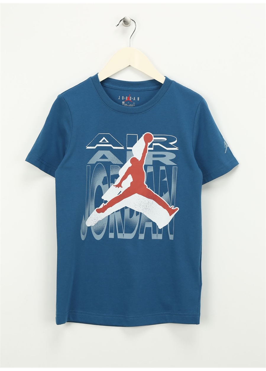Nike Mavi Erkek Çocuk T-Shirt SARS-S-23Y
