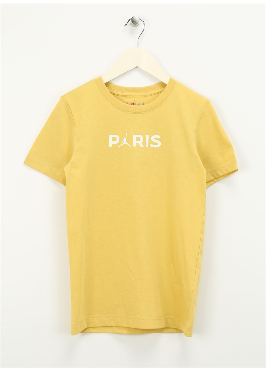 Nike Sarı Erkek Çocuk T-Shirt SOLO-E