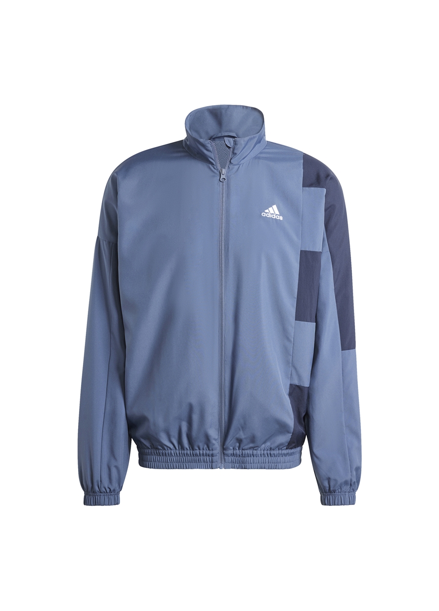 Adidas Mavi Erkek Kapüşon Yaka Regular Fit Eşofman Takımı IP3111 M_6