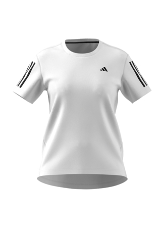 Adidas Beyaz Kadın Yuvarlak T-Shirt IK7442 OTR_5