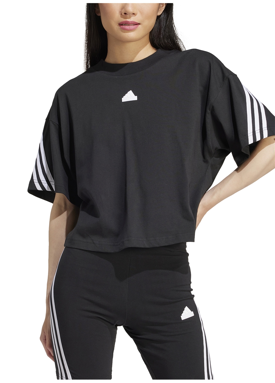 Adidas Siyah Kadın T-Shirt IP1571 W