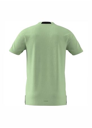 Adidas Yeşil Erkek Yuvarlak Yaka T-Shirt IS3813 D4T_7