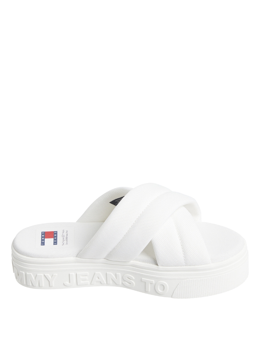 Tommy Hilfiger Beyaz Kadın Terlik EN0EN02465YBL_1