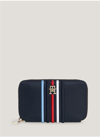 Tommy Hilfiger Lacivert Kadın 16X10x2 Cm Cüzdan AW0AW16018DW6