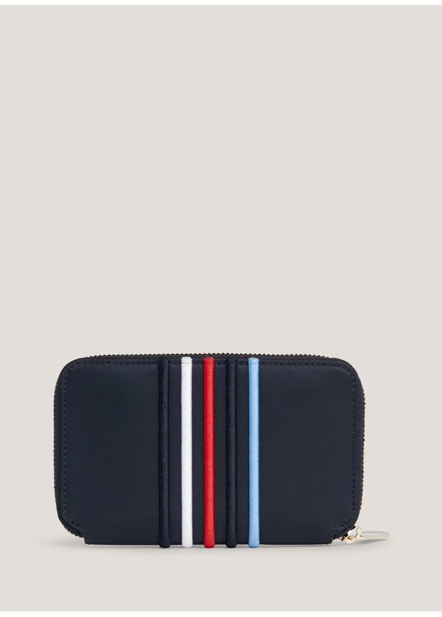 Tommy Hilfiger Lacivert Kadın 16X10x2 Cm Cüzdan AW0AW16018DW6_1