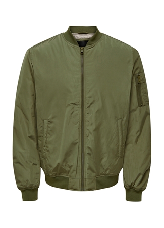 Only & Sons Normal Haki Erkek Ceket ONSJOSHUA BOMBER OTW VD NOOS_0