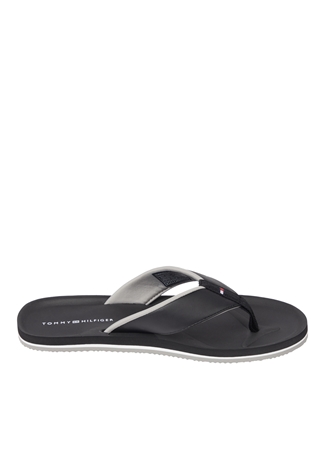 Tommy Hilfiger Siyah Erkek Plaj Terliği COMFORT HILFIGER BEACH SANDAL_1