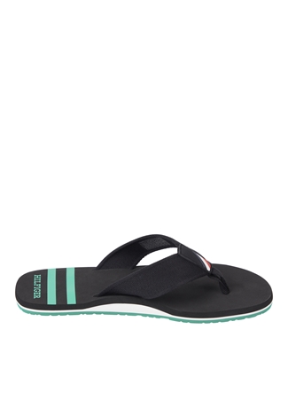 Tommy Hilfiger Siyah Erkek Plaj Terliği SPORTY HILFIGER BEACH SANDAL_1