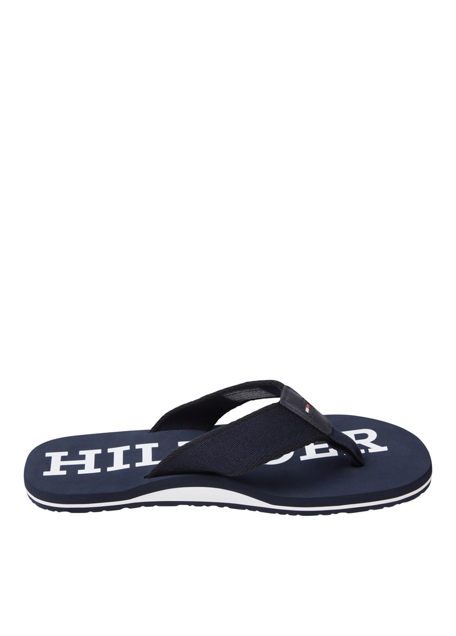 Tommy Hilfiger Lacivert Erkek Plaj Terliği PATCH HILFIGER BEACH_1