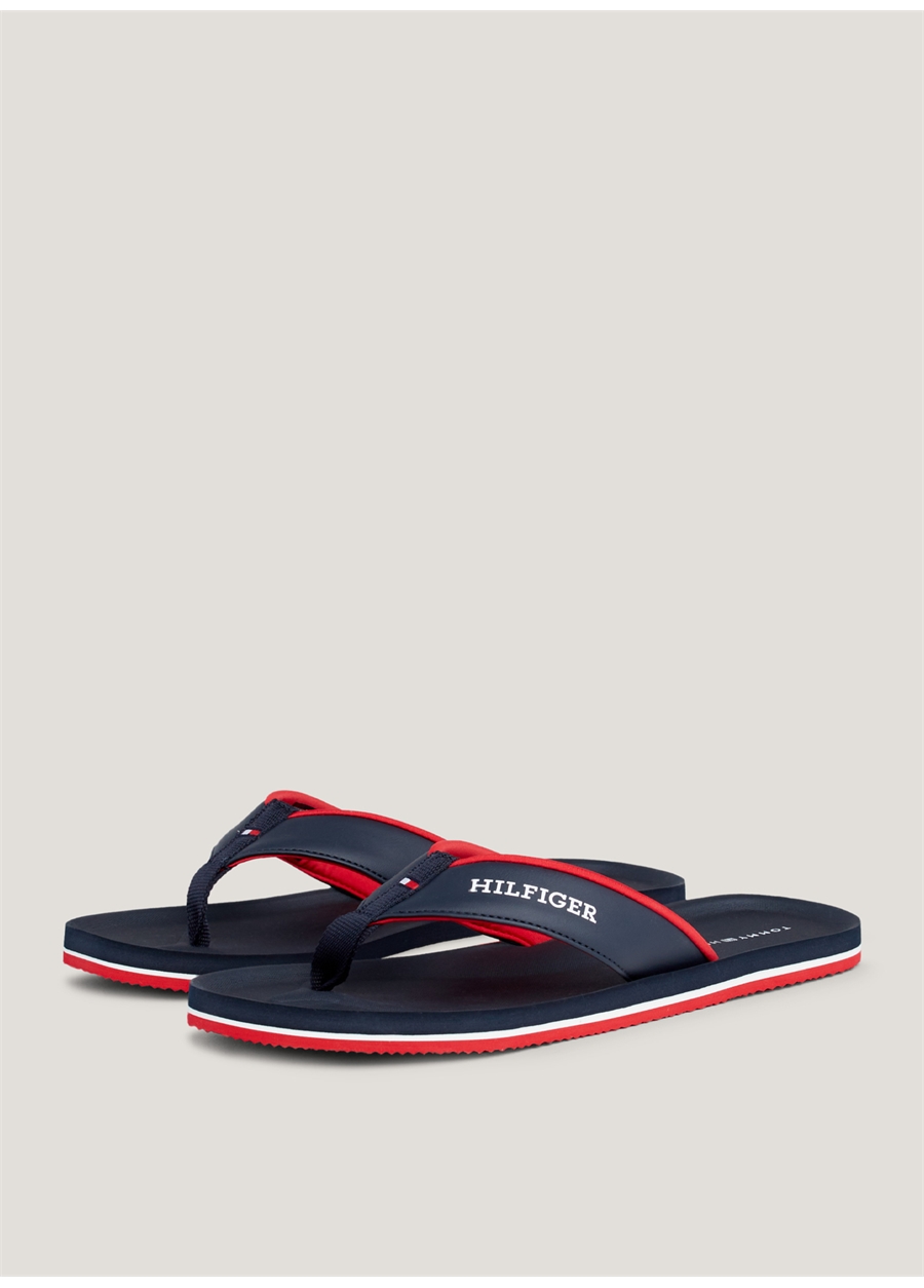 Tommy Hilfiger Lacivert Erkek Plaj Terliği COMFORT HILFIGER BEACH SANDAL_2