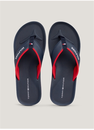 Tommy Hilfiger Lacivert Erkek Plaj Terliği COMFORT HILFIGER BEACH SANDAL_3