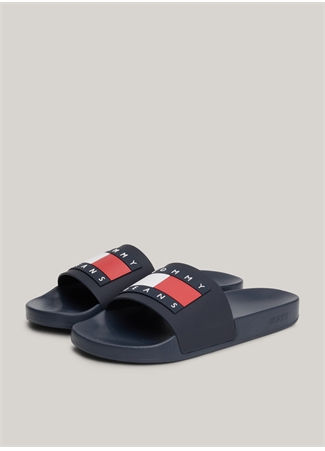 Tommy Hilfiger Lacivert Erkek Plaj Terliği POOL SLIDE ESS_2