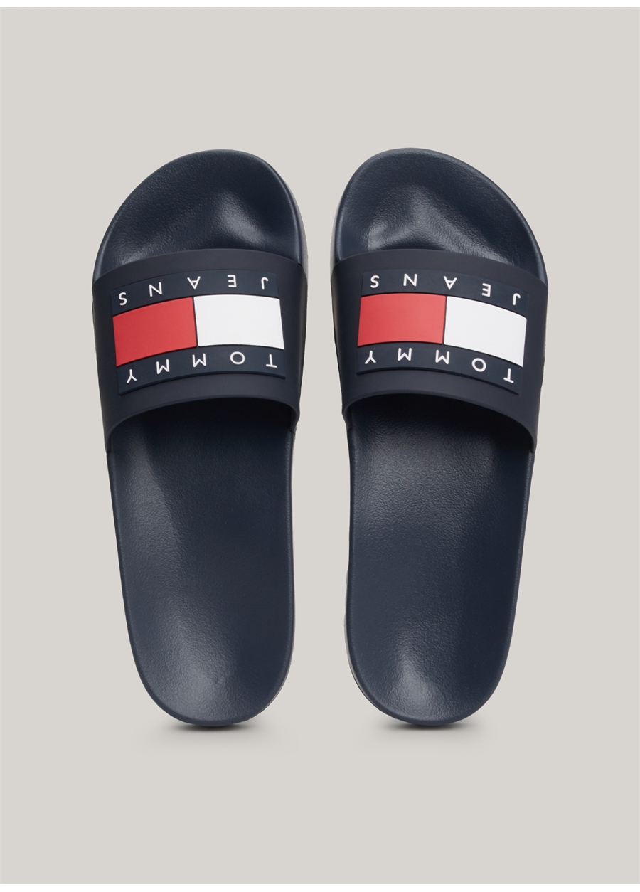 Tommy Hilfiger Lacivert Erkek Plaj Terliği POOL SLIDE ESS_3