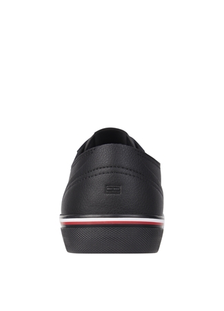 Tommy Hilfiger Siyah Erkek Sneaker CORPORATE VULC LEATHER_3