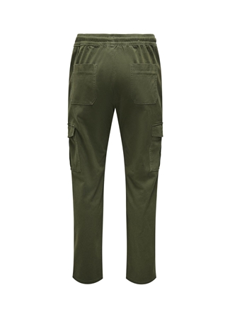 Only & Sons Dar Paça Haki Erkek Kargo Pantolon ONSLUC CARGO TAP 0121 PANT_5