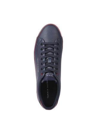 Tommy Hilfiger Lacivert Erkek Sneaker TH HI VULC CORE LOW LEATHER_2