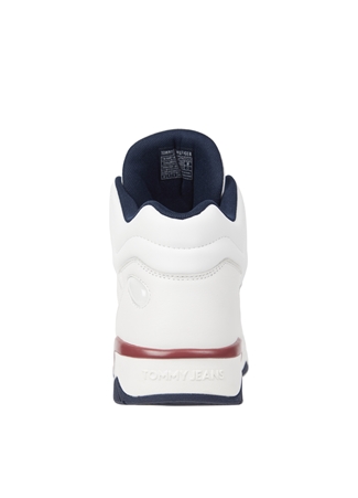 Tommy Hilfiger Beyaz Erkek Deri Sneaker TJM BASKET MID TOP_3