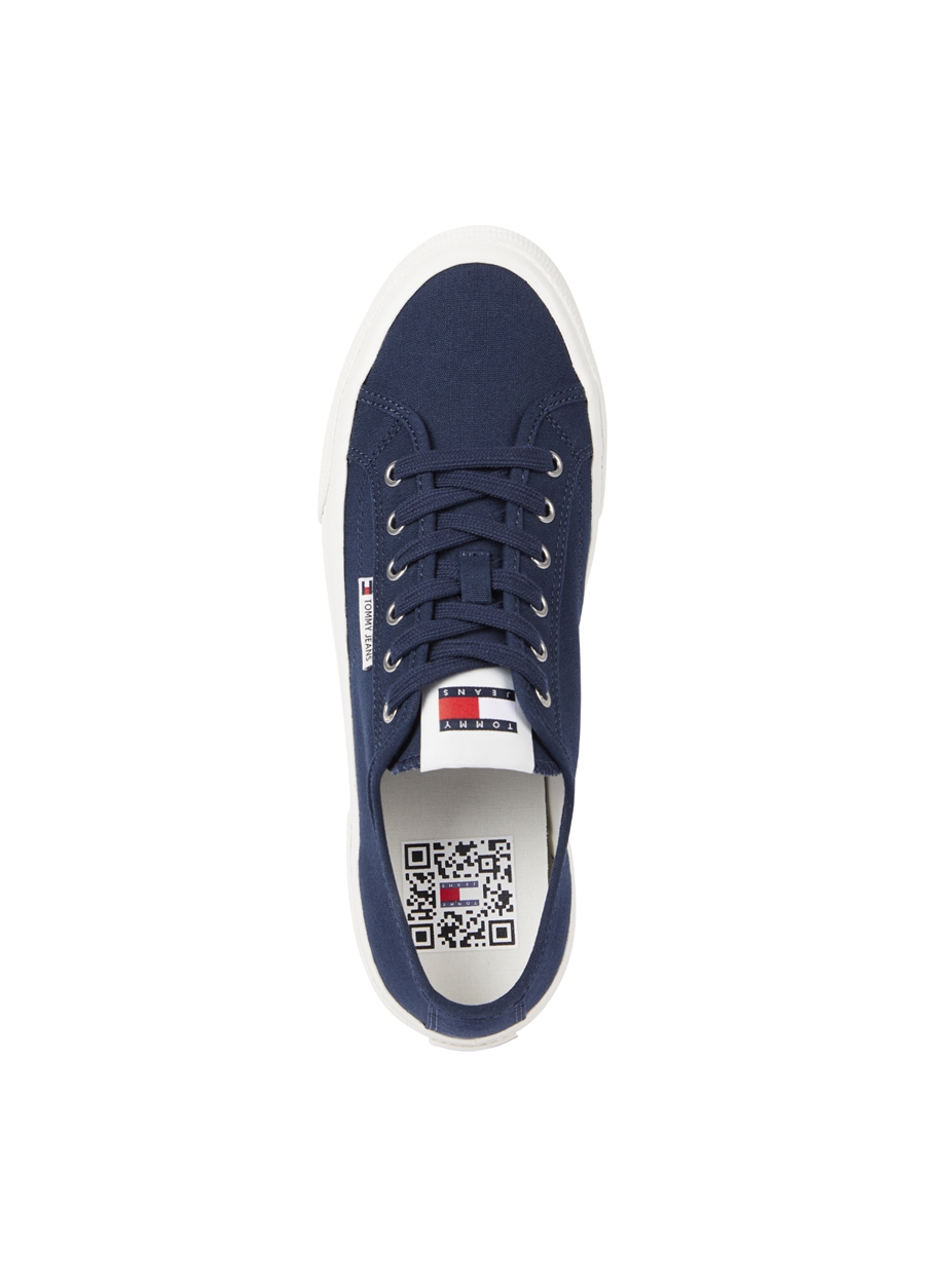 Tommy Hilfiger Lacivert Erkek Sneaker TJM LACE UP CANVAS COLOR_2