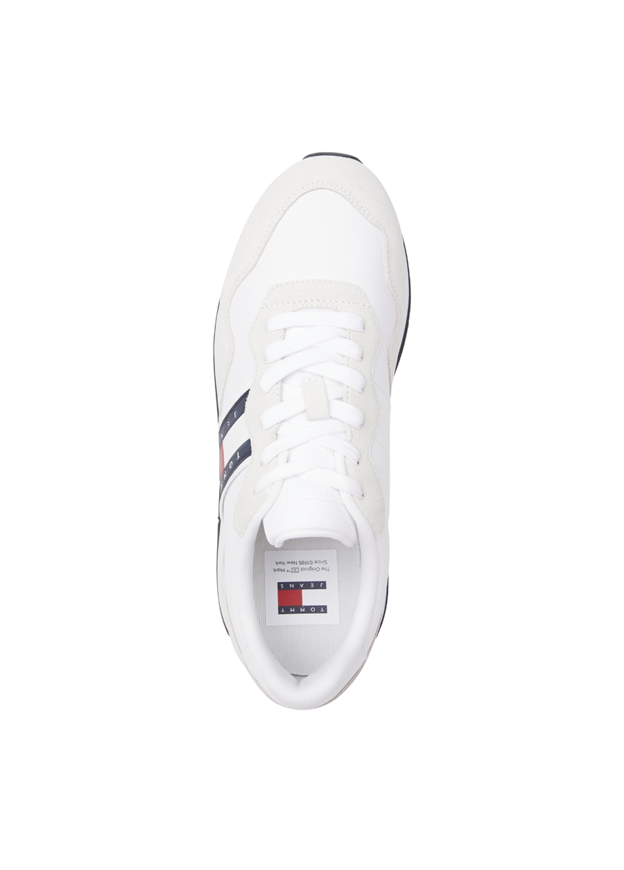 Tommy Hilfiger Beyaz Erkek Süet Sneaker TJM MODERN RUNNER_2