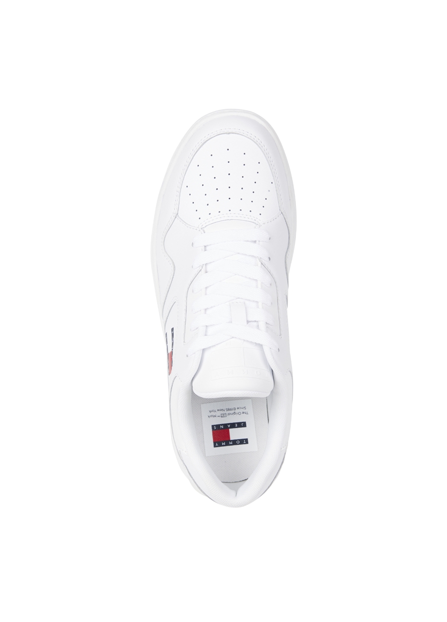 Tommy Hilfiger Beyaz Erkek Deri Sneaker TJM LEATHER OUTSOLE COLOR_2