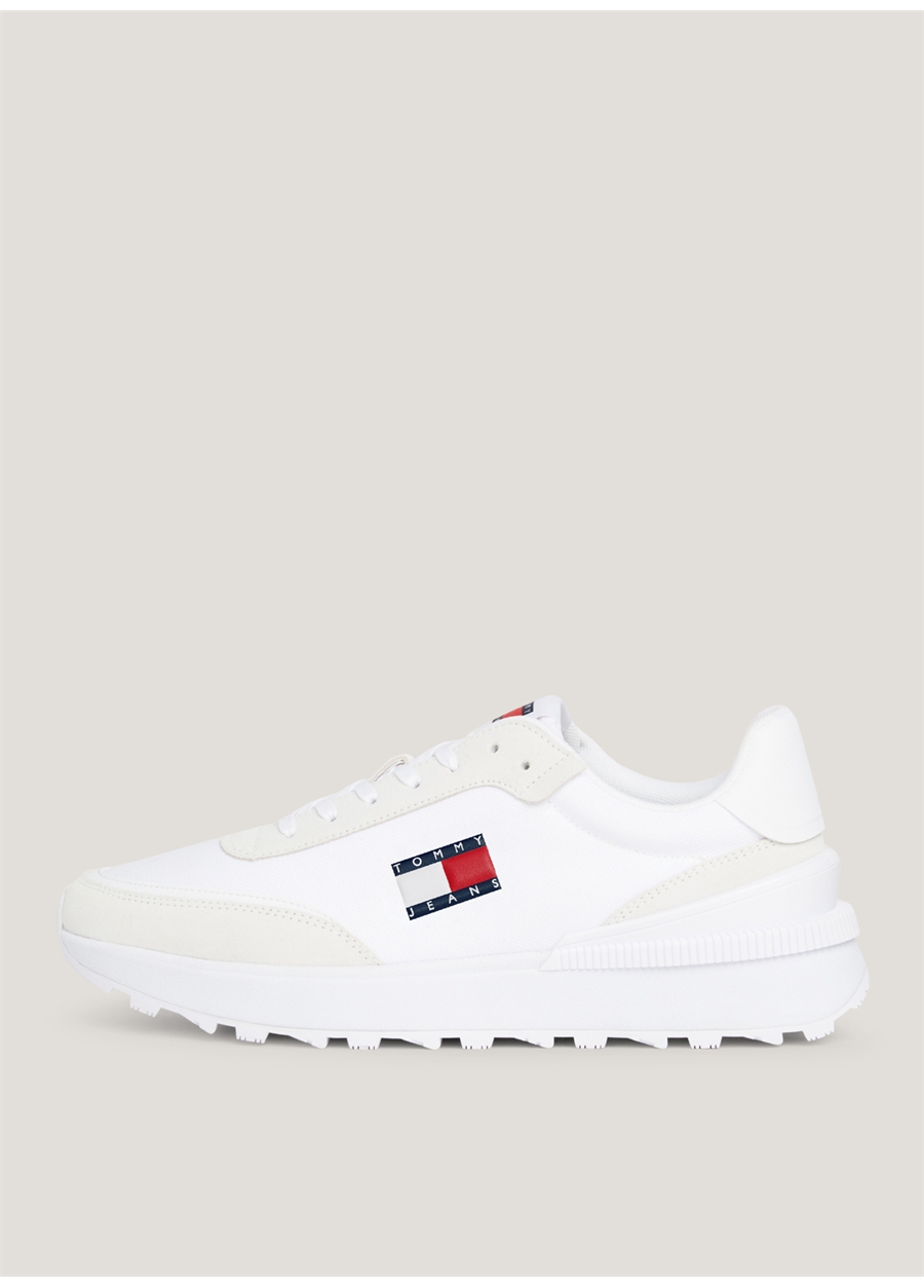 Tommy Hilfiger Beyaz Erkek Sneaker TJM TECHNICAL RUNNER_1