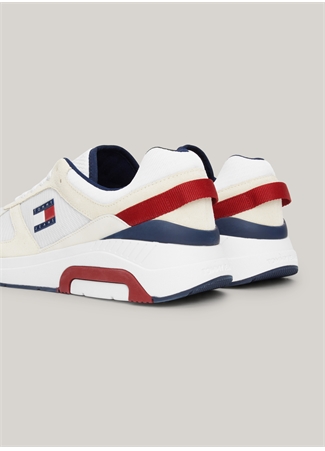 Tommy Hilfiger Ekru Erkek Süet Sneaker TJM RUNNER COMBINED_3