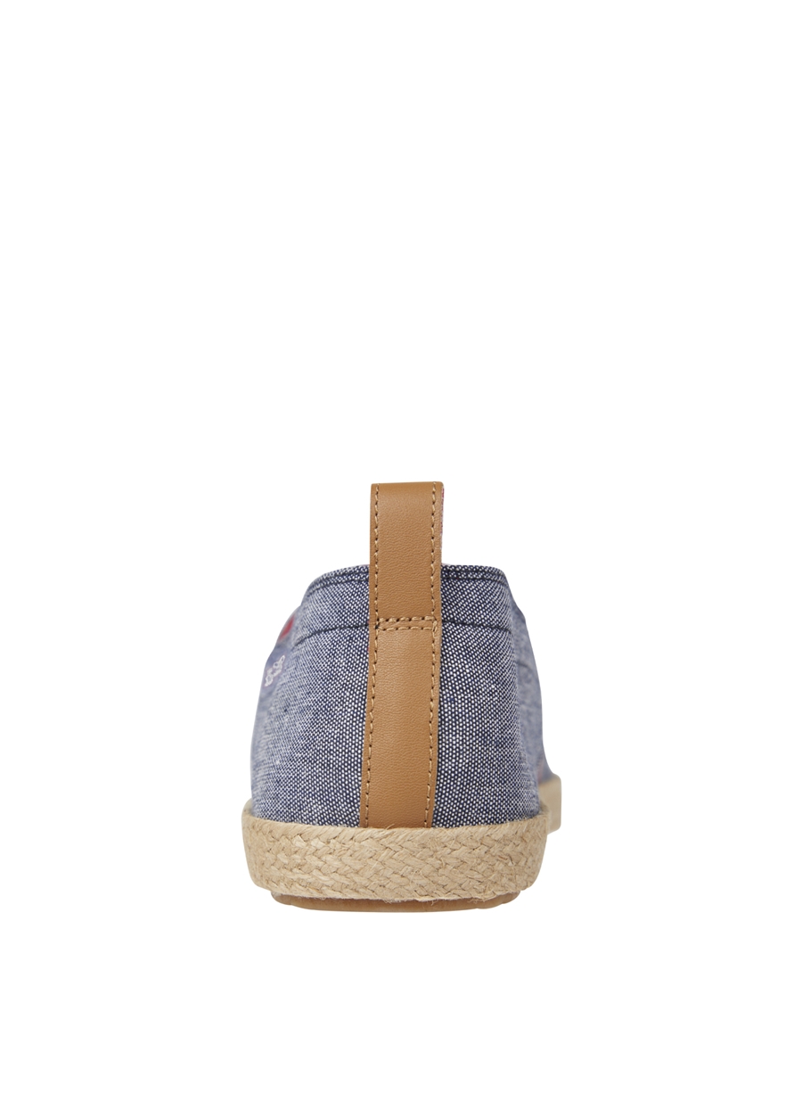 Tommy Hilfiger Mavi Erkek Keten Espadril HILFIGER ESPADRILLE C CHAMBRAY_3