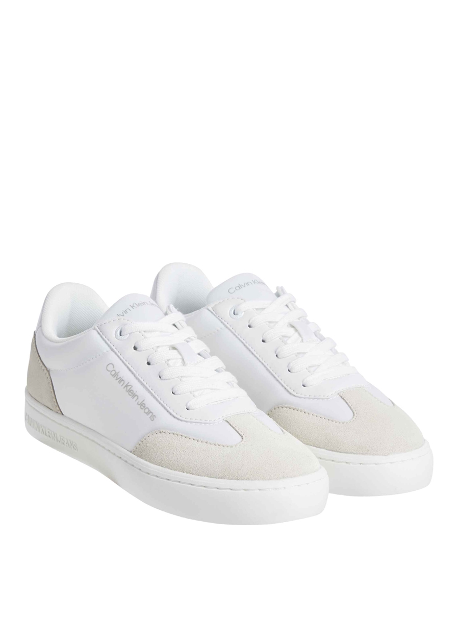 Calvin Klein Krem Kadın Süet Sneaker YW0YW013890K8_1