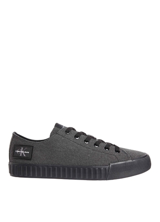 Calvin Klein Siyah Erkek Sneaker SKATER VULC LOW LACEUP CS ML DIF