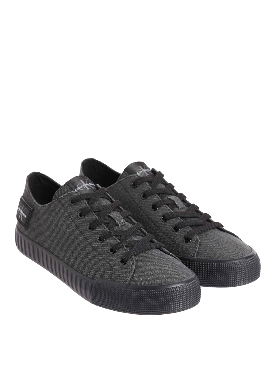 Calvin Klein Siyah Erkek Sneaker SKATER VULC LOW LACEUP CS ML DIF_1