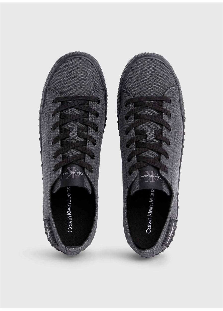 Calvin Klein Siyah Erkek Sneaker SKATER VULC LOW LACEUP CS ML DIF_2