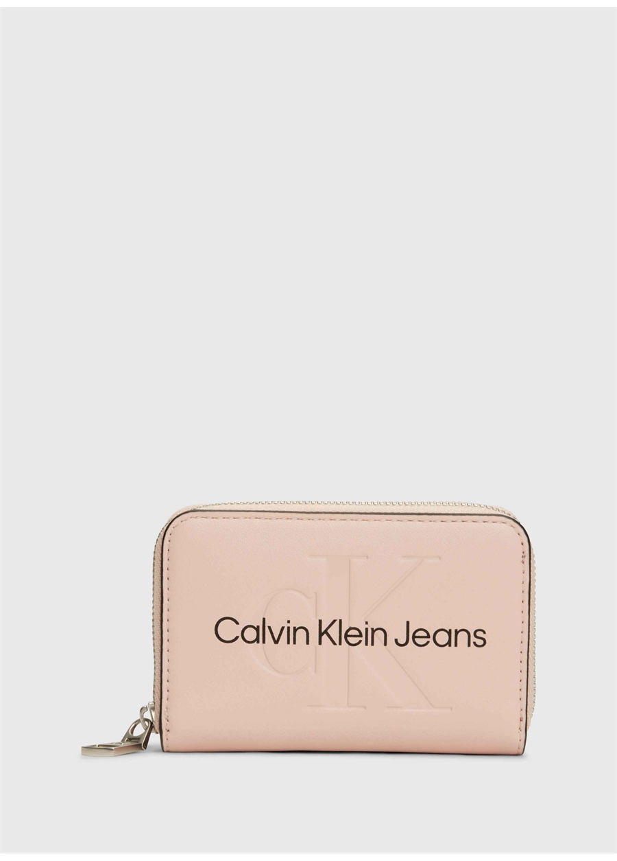 Calvin Klein Açık Pudra Kadın 7,5X10x2 Cm Cüzdan K60K607229TFT_0