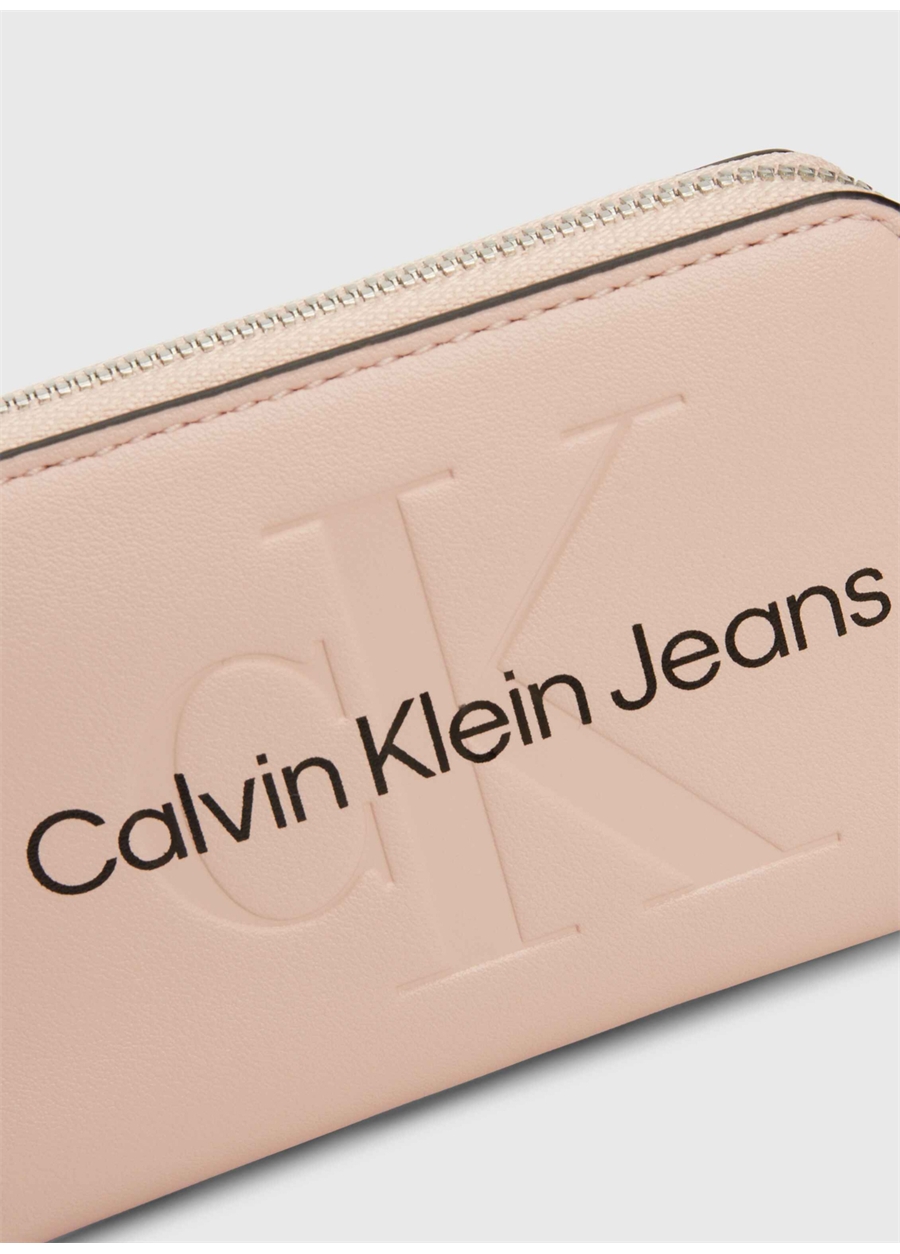 Calvin Klein Açık Pudra Kadın 7,5X10x2 Cm Cüzdan K60K607229TFT_1