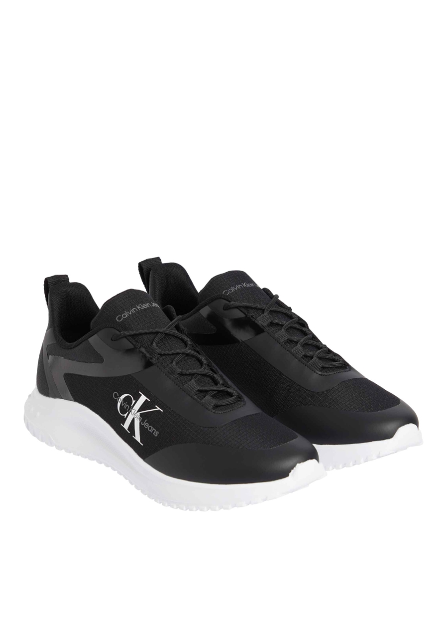 Calvin Klein Siyah - Beyaz Erkek Sneaker EVA RUNNER LOW LACE ML MIX_1