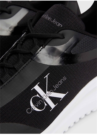 Calvin Klein Siyah - Beyaz Erkek Sneaker EVA RUNNER LOW LACE ML MIX_5