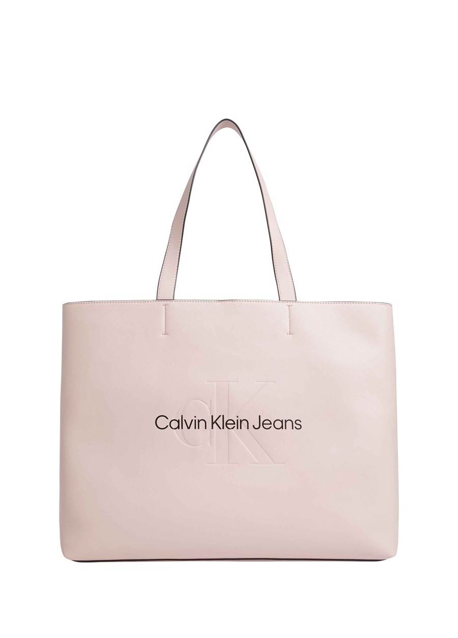 Calvin Klein Açık Pudra Kadın 41X34x12 Cm Omuz Çantası K60K610825TFT